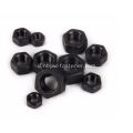 Màu đen hex nuts din934